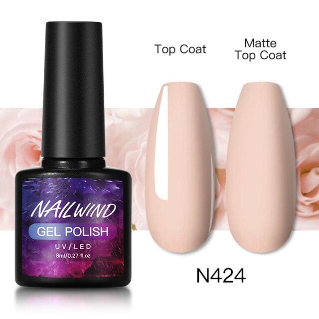 Luxury Womens Colorful Gel Nail Polish 8ml Semi Permanent UV/LED Glossy Effect Popular Design For Women and Girls in Fashion Style Stevvex