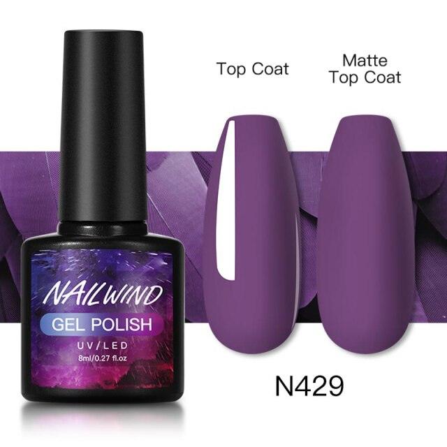 Luxury Womens Colorful Gel Nail Polish 8ml Semi Permanent UV/LED Glossy Effect Popular Design For Women and Girls in Fashion Style Stevvex