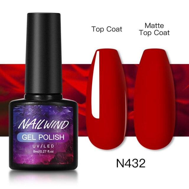Luxury Womens Colorful Gel Nail Polish 8ml Semi Permanent UV/LED Glossy Effect Popular Design For Women and Girls in Fashion Style Stevvex