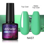 Luxury Womens Colorful Gel Nail Polish 8ml Semi Permanent UV/LED Glossy Effect Popular Design For Women and Girls in Fashion Style Stevvex