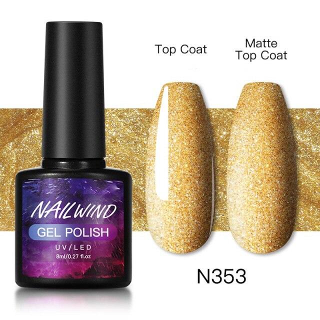 Luxury Womens Colorful Gel Nail Polish 8ml Semi Permanent UV/LED Glossy Effect Popular Design For Women and Girls in Fashion Style Stevvex