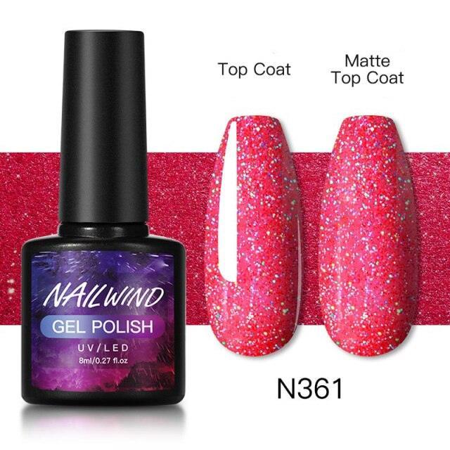 Luxury Womens Colorful Gel Nail Polish 8ml Semi Permanent UV/LED Glossy Effect Popular Design For Women and Girls in Fashion Style Stevvex