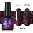 Luxury Womens Colorful Gel Nail Polish 8ml Semi Permanent UV/LED Glossy Effect Popular Design For Women and Girls in Fashion Style Stevvex