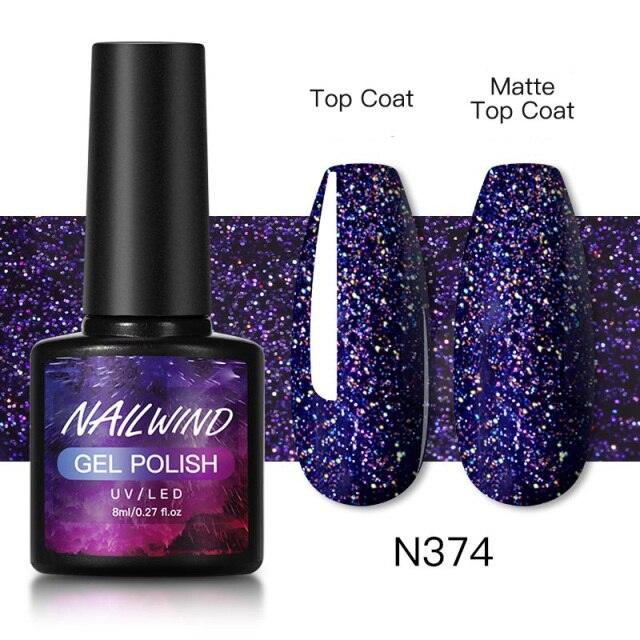 Luxury Womens Colorful Gel Nail Polish 8ml Semi Permanent UV/LED Glossy Effect Popular Design For Women and Girls in Fashion Style Stevvex