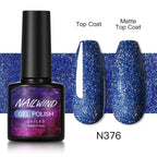 Luxury Womens Colorful Gel Nail Polish 8ml Semi Permanent UV/LED Glossy Effect Popular Design For Women and Girls in Fashion Style Stevvex