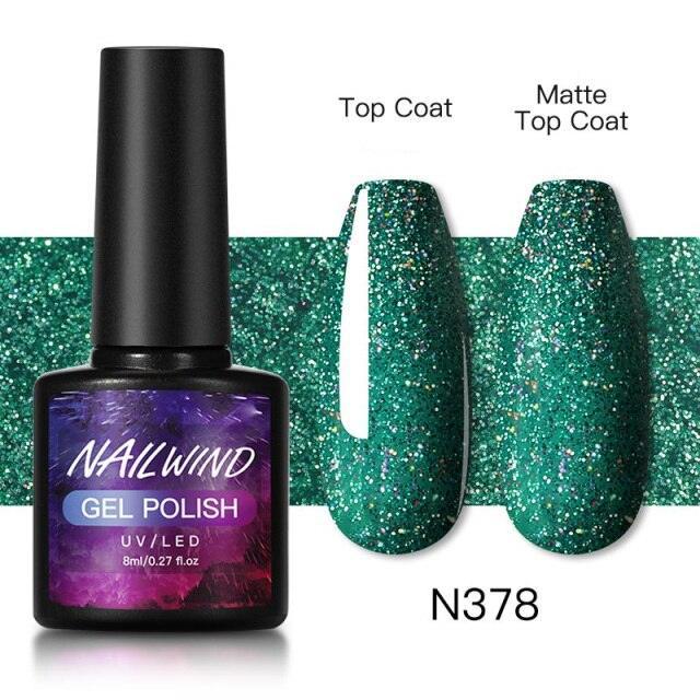 Luxury Womens Colorful Gel Nail Polish 8ml Semi Permanent UV/LED Glossy Effect Popular Design For Women and Girls in Fashion Style Stevvex