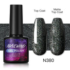 Luxury Womens Colorful Gel Nail Polish 8ml Semi Permanent UV/LED Glossy Effect Popular Design For Women and Girls in Fashion Style Stevvex