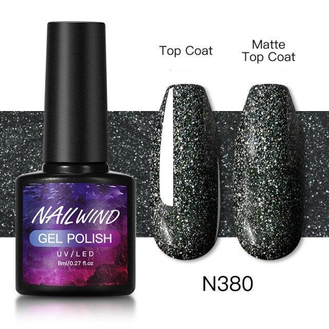 Luxury Womens Colorful Gel Nail Polish 8ml Semi Permanent UV/LED Glossy Effect Popular Design For Women and Girls in Fashion Style Stevvex