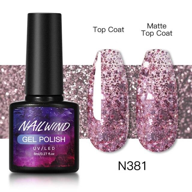 Luxury Womens Colorful Gel Nail Polish 8ml Semi Permanent UV/LED Glossy Effect Popular Design For Women and Girls in Fashion Style Stevvex