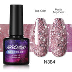 Luxury Womens Colorful Gel Nail Polish 8ml Semi Permanent UV/LED Glossy Effect Popular Design For Women and Girls in Fashion Style Stevvex