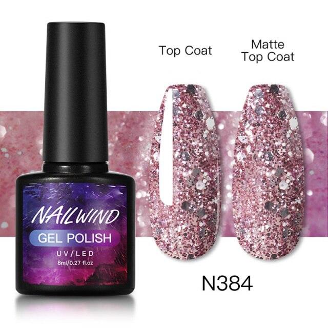 Luxury Womens Colorful Gel Nail Polish 8ml Semi Permanent UV/LED Glossy Effect Popular Design For Women and Girls in Fashion Style Stevvex