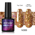 Luxury Womens Colorful Gel Nail Polish 8ml Semi Permanent UV/LED Glossy Effect Popular Design For Women and Girls in Fashion Style Stevvex
