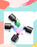New Fashion Colorful Nail Gel Polish Glossy Matte High Effect Modern Manicure Design For Nails For Girls and Women Stevvex