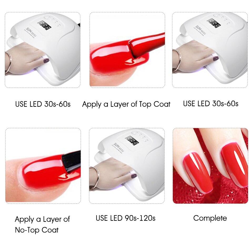 New Fashion Colorful Nail Gel Polish Glossy Matte High Effect Modern Manicure Design For Nails For Girls and Women Stevvex