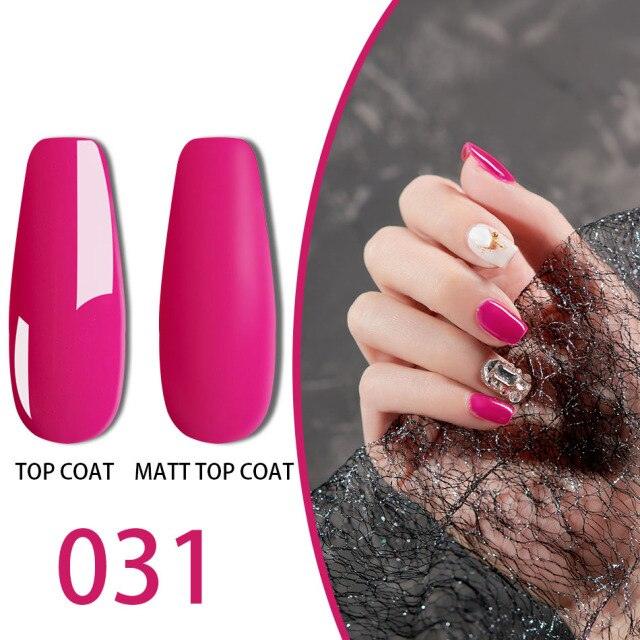 New Fashion Colorful Nail Gel Polish Glossy Matte High Effect Modern Manicure Design For Nails For Girls and Women Stevvex