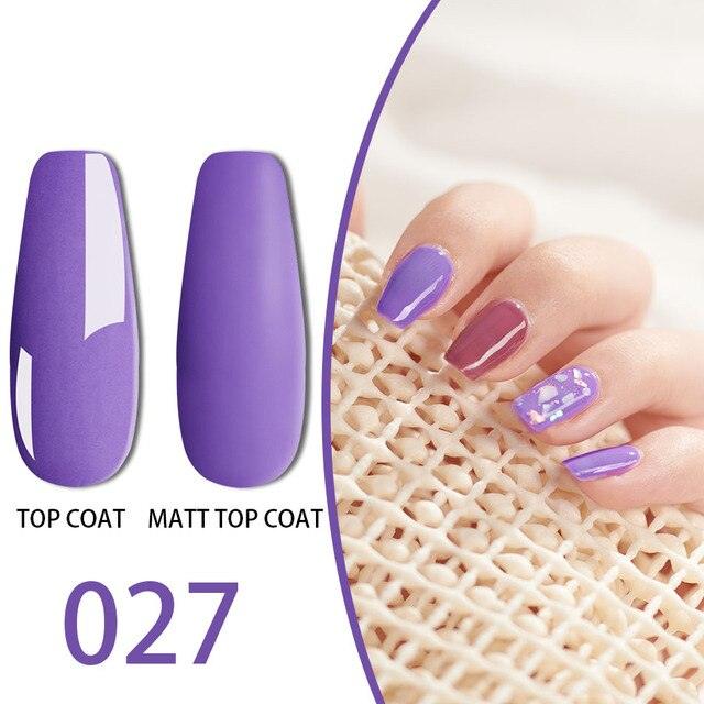 New Fashion Colorful Nail Gel Polish Glossy Matte High Effect Modern Manicure Design For Nails For Girls and Women Stevvex