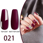 New Fashion Colorful Nail Gel Polish Glossy Matte High Effect Modern Manicure Design For Nails For Girls and Women Stevvex