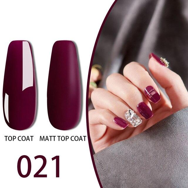 New Fashion Colorful Nail Gel Polish Glossy Matte High Effect Modern Manicure Design For Nails For Girls and Women Stevvex