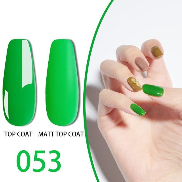 New Fashion Colorful Nail Gel Polish Glossy Matte High Effect Modern Manicure Design For Nails For Girls and Women Stevvex