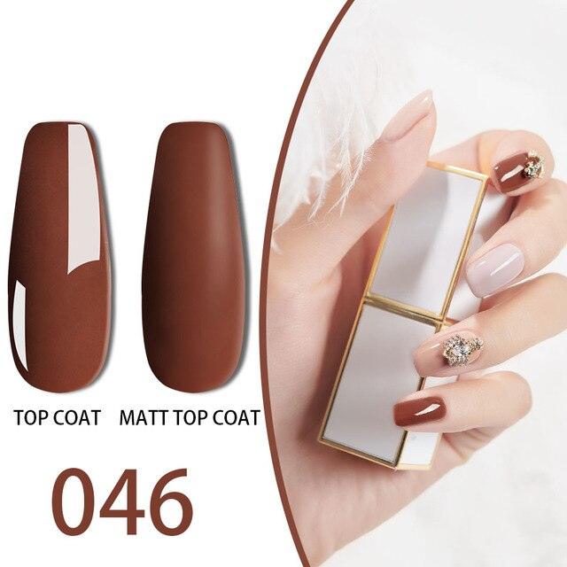 New Fashion Colorful Nail Gel Polish Glossy Matte High Effect Modern Manicure Design For Nails For Girls and Women Stevvex