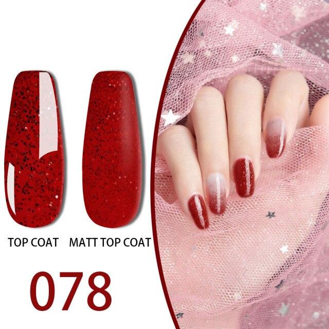New Fashion Colorful Nail Gel Polish Glossy Matte High Effect Modern Manicure Design For Nails For Girls and Women Stevvex