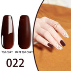 New Fashion Colorful Nail Gel Polish Glossy Matte High Effect Modern Manicure Design For Nails For Girls and Women Stevvex