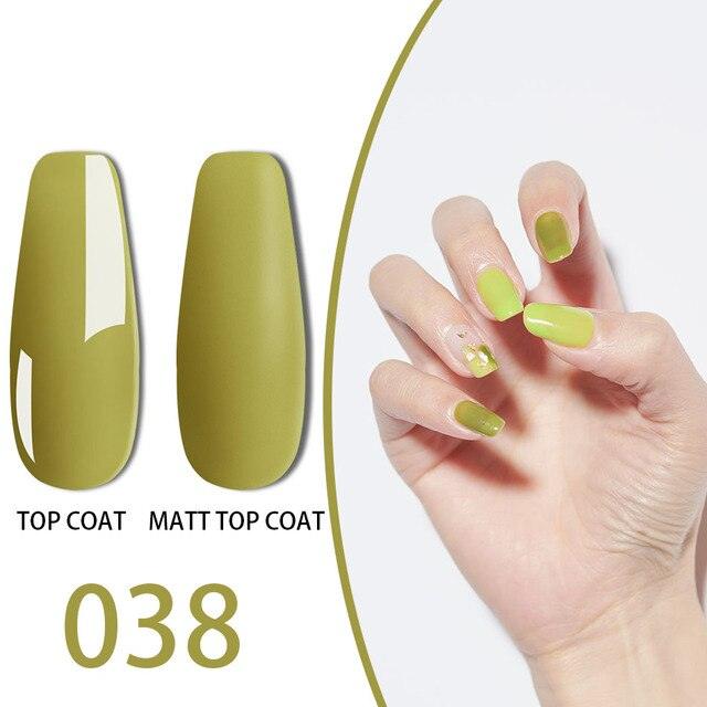 New Fashion Colorful Nail Gel Polish Glossy Matte High Effect Modern Manicure Design For Nails For Girls and Women Stevvex