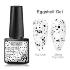 Luxury Gel Nail Polish Permanent Glossy Matte Egg Effect Elegant Stylish Eggshell Design For Women And Lady Nail Gel Stevvex