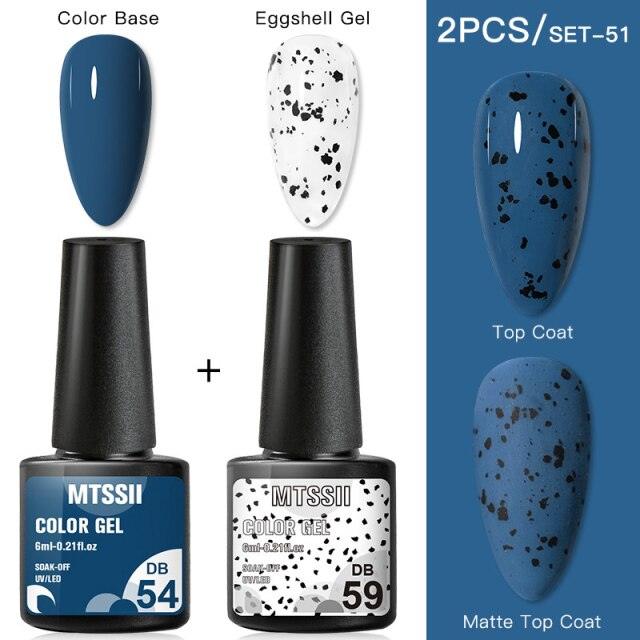 Luxury Gel Nail Polish Permanent Glossy Matte Egg Effect Elegant Stylish Eggshell Design For Women And Lady Nail Gel Stevvex