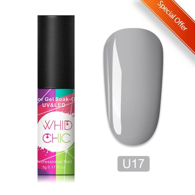 Matte Pink Blue Gel Nail Polish Semi Permanent LED Nail Art Design Elegant Warm Colors For Womens Stevvex