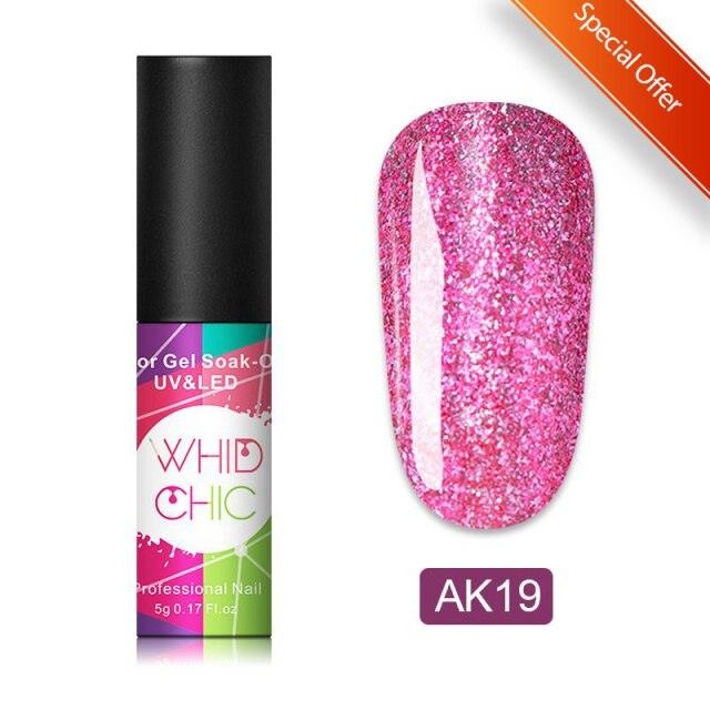 Matte Pink Blue Gel Nail Polish Semi Permanent LED Nail Art Design Elegant Warm Colors For Womens Stevvex