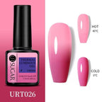2022 NEW Purple Gel Nail Polish UV Color Changing Gel Nail Polish Stylish Three Layer Effect For Womens Stevvex