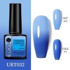 2022 NEW Purple Gel Nail Polish UV Color Changing Gel Nail Polish Stylish Three Layer Effect For Womens Stevvex