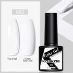 Womens Glossy Colorful 8ml Nail Gel Polish Permanent UV LED Summer Winter High Quality Fashion Design Stevvex