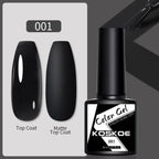 Womens Glossy Colorful 8ml Nail Gel Polish Permanent UV LED Summer Winter High Quality Fashion Design Stevvex