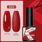Womens Glossy Colorful 8ml Nail Gel Polish Permanent UV LED Summer Winter High Quality Fashion Design Stevvex
