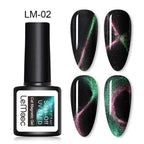 Luxury 5D Cat Magnetic Gel Nail Polish Black Chameleon UV Nail Gel Professional Manicure For Womens Stevvex