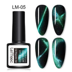 Luxury 5D Cat Magnetic Gel Nail Polish Black Chameleon UV Nail Gel Professional Manicure For Womens Stevvex