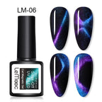 Luxury 5D Cat Magnetic Gel Nail Polish Black Chameleon UV Nail Gel Professional Manicure For Womens Stevvex