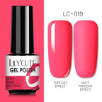 Stylish Gel Nail Polish UV LED Gel Popular Colorful New Fashion Art Manicure Set 120 Colors Stevvex