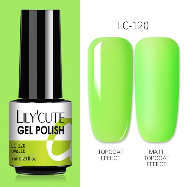 Stylish Gel Nail Polish UV LED Gel Popular Colorful New Fashion Art Manicure Set 120 Colors Stevvex