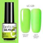 Stylish Gel Nail Polish UV LED Gel Popular Colorful New Fashion Art Manicure Set 120 Colors Stevvex