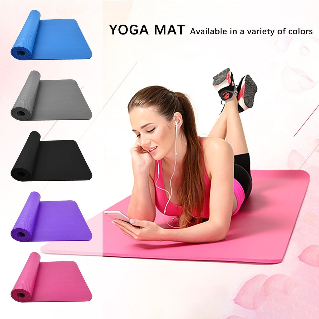 Large Size Slip Yoga Fitness Mat - SJB-DIAMOND ELITES