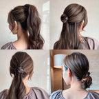 New Fashion Women Bun Hair Claw Horsetail Buckle Hair Clip Bird Nest Expanding Hair Accessories Female Ponytail Hair Accessories For Women Stevvex