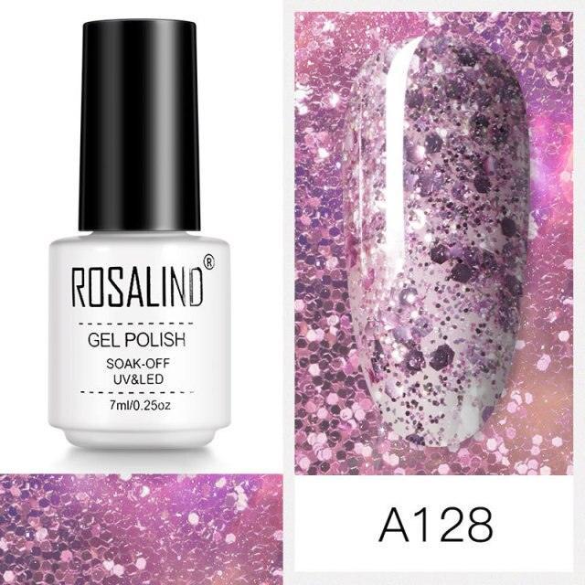 Luxury Womens Pink Shiny Nail Gel Polish Varnish Permanent UV Gel Popular High Quality Colorful Nail Polish Stevvex