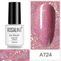 Luxury Womens Pink Shiny Nail Gel Polish Varnish Permanent UV Gel Popular High Quality Colorful Nail Polish Stevvex