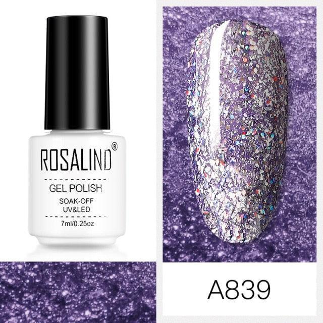 Luxury Womens Pink Shiny Nail Gel Polish Varnish Permanent UV Gel Popular High Quality Colorful Nail Polish Stevvex
