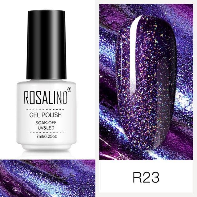 Luxury Womens Pink Shiny Nail Gel Polish Varnish Permanent UV Gel Popular High Quality Colorful Nail Polish Stevvex