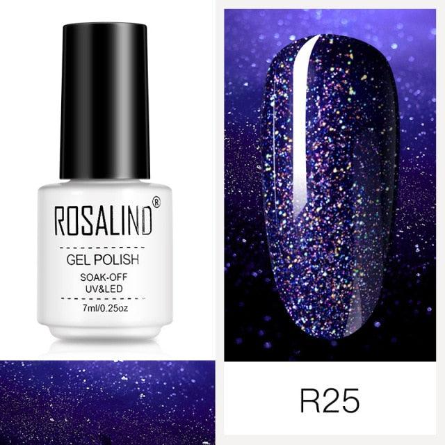 Luxury Womens Pink Shiny Nail Gel Polish Varnish Permanent UV Gel Popular High Quality Colorful Nail Polish Stevvex