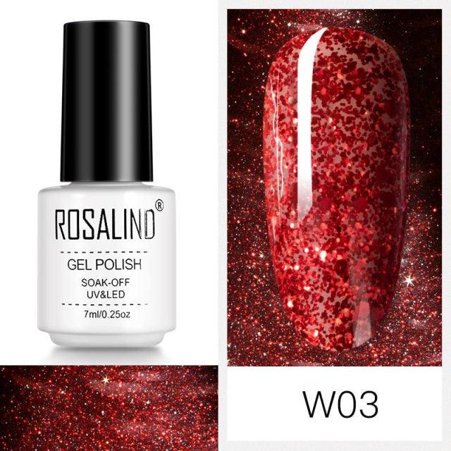 Luxury Womens Pink Shiny Nail Gel Polish Varnish Permanent UV Gel Popular High Quality Colorful Nail Polish Stevvex